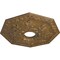 Ekena Millwork Nottingham Ceiling Medallion (Fits Canopies up to 4 5/8"), 18"OD x 3 1/2"ID x 1 1/2"P, Rubbed Bronze CM18NTRZS - alternate 2
